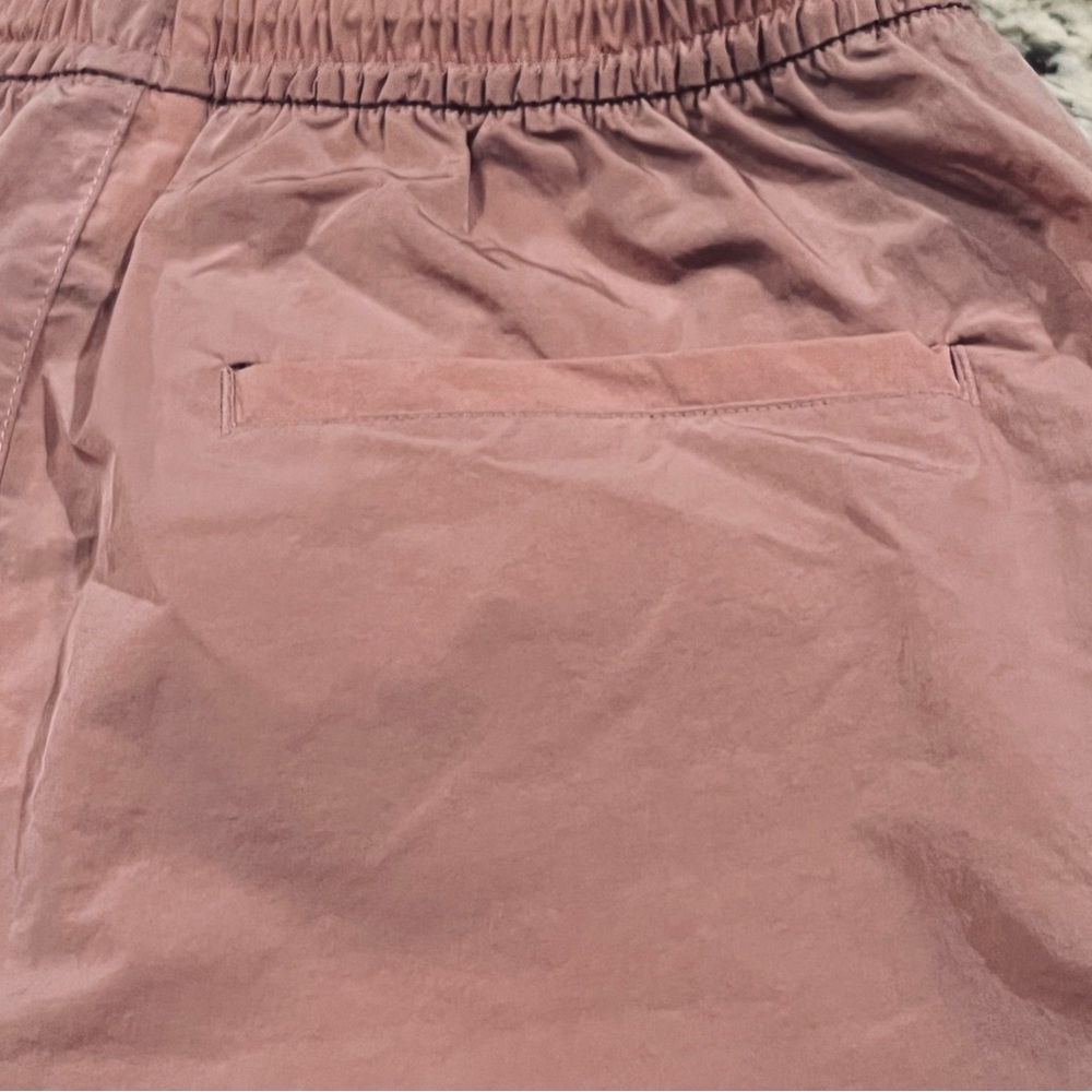 NWT PINK VS Satin Parachute Cargo Shorts - Picture 9 of 14